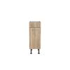 Holzschrank mit Schublade und Schranktür