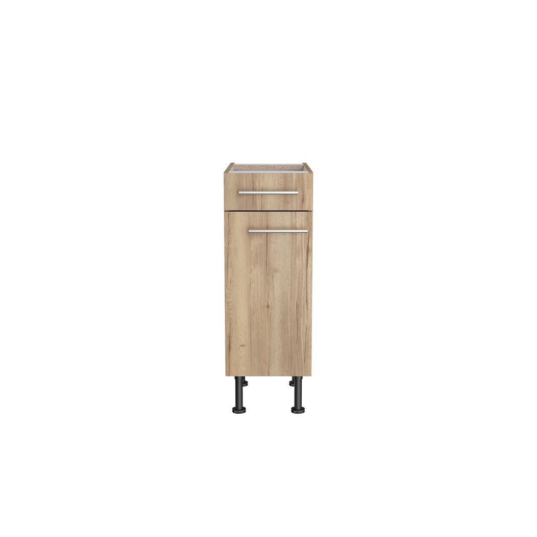 Holzschrank mit Schublade und Schranktür
