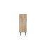 Holzschrank mit Schublade und Schranktür