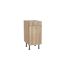Holzschrank mit Schublade und Tür