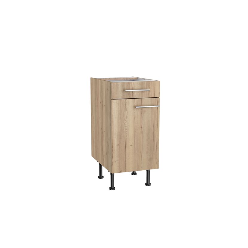Holzschrank mit Schublade und Tür