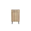 Holzschrank mit Schublade und Tür