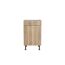 Holzschrank mit Schublade und Tür
