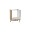 Herdumbauschrank 'Optikomfort Erik290' eichefarben 60 x 87 x 58,4 cm