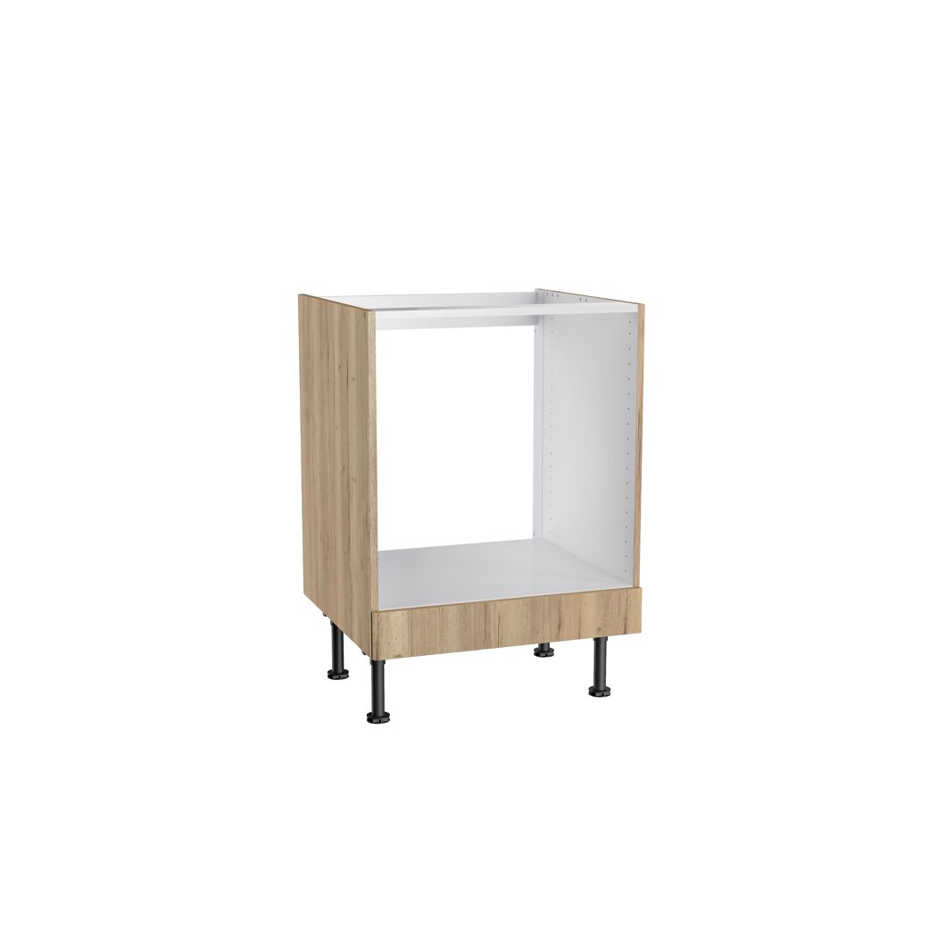 Herdumbauschrank 'Optikomfort Erik290' eichefarben 60 x 87 x 58,4 cm