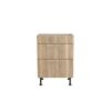 Holzschrank mit drei Schubladen