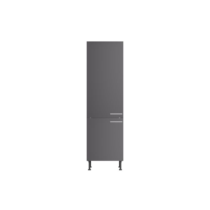 Grauer Hochschrank