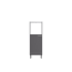 Verkleinertes Bild von Midischrank für Backofen und Kühlschrank 'Optikomfort Ingvar420' anthrazit matt 60 x 176,6 x 58,4 cm