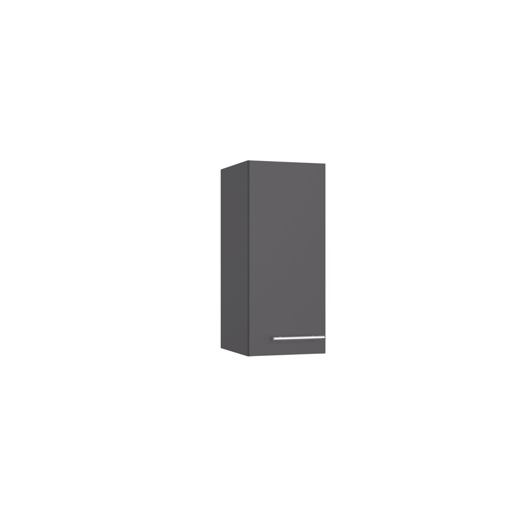 Grauer Wandschrank