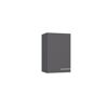 Grauer Wandschrank
