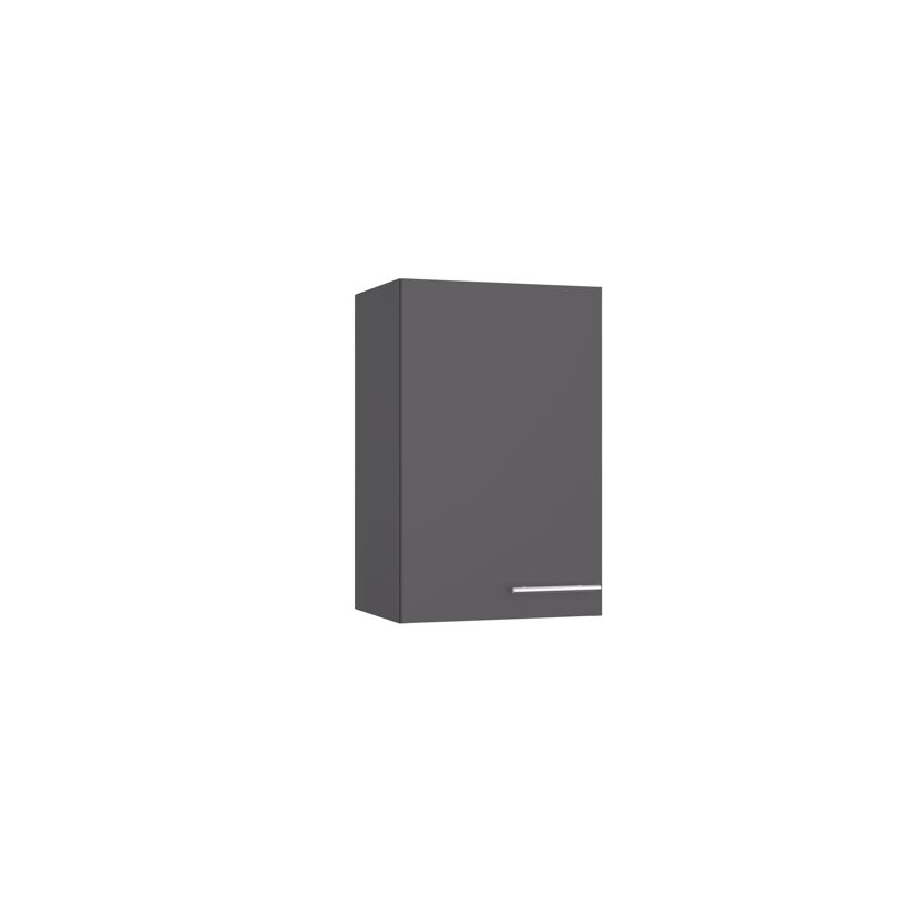Grauer Wandschrank