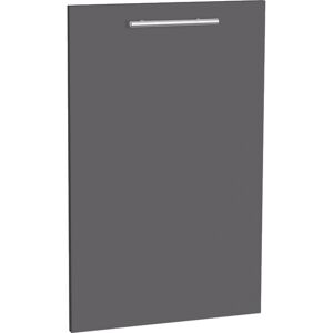 Tür für vollintegrierten Geschirrspüler 'Optikomfort Ingvar420' anthrazit matt 44,6 x 70 x 1,6 cm