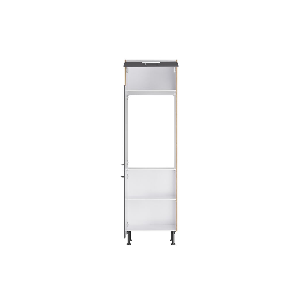 Offener Hochschrank mit Einlegeböden