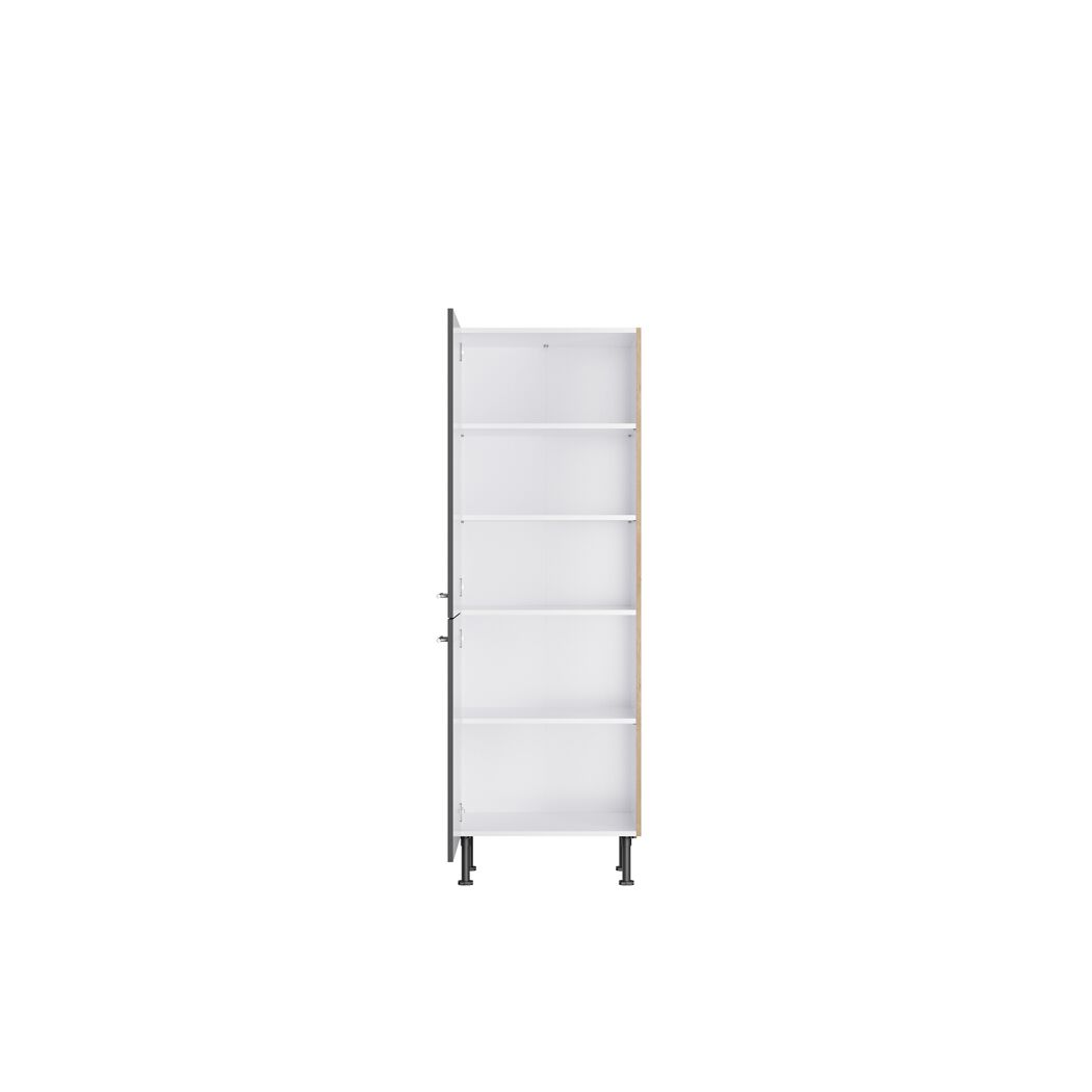 Offener Hochschrank mit Einlegeböden