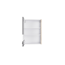 Verkleinertes Bild von Oberschrank mit Segmentglastür 'Optikomfort Jonte984' anthrazit/eichefarben 50 x 70,4 x 34,9 cm