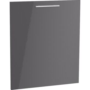 Tür für vollintegrierten Geschirrspüler 'Optikomfort Jonte984' anthrazit 59,6 x 70 x 1,6 cm