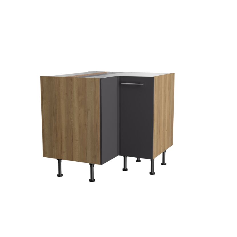 Eckschrank mit Arbeitsplatte