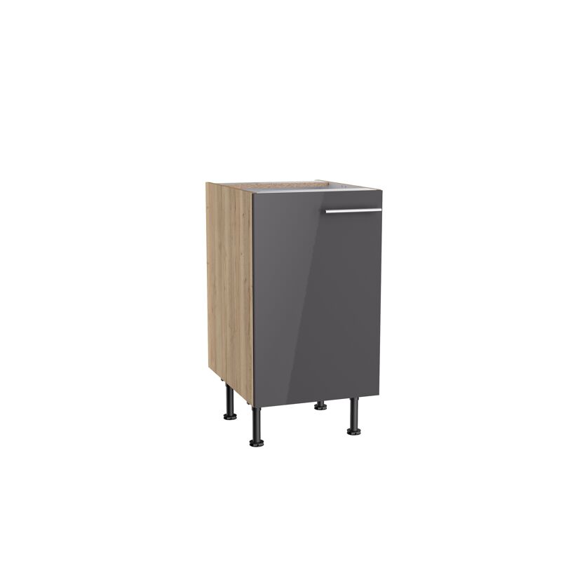 Grauer Unterschrank