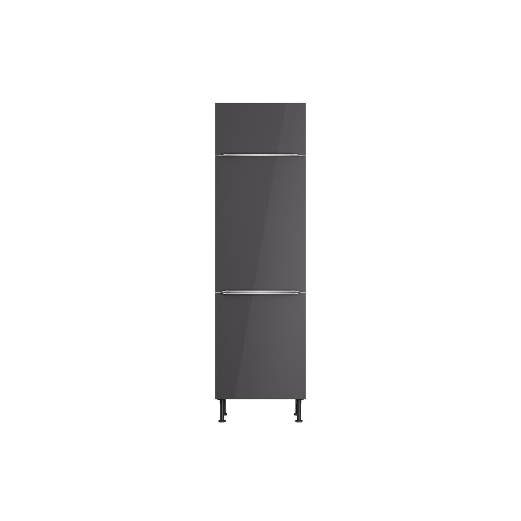 Grauer Kühlschrank