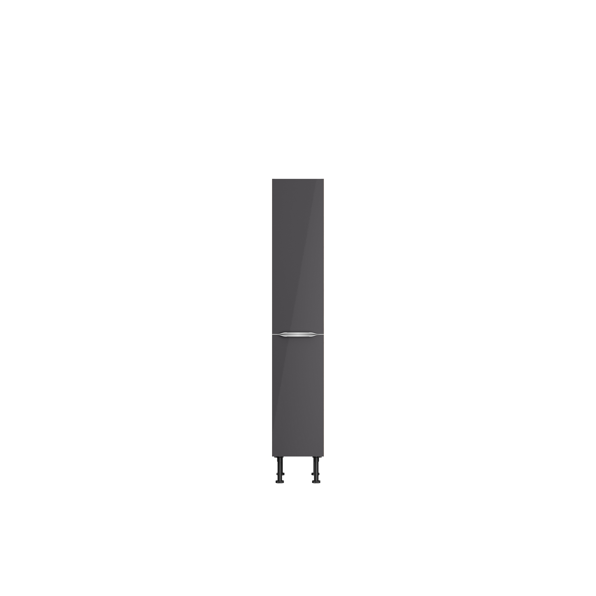 Midischrank 'Optikomfort Linus984' anthrazit/eichefarben 30 x 176,6 x 58,4 cm + product picture