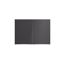 Verkleinertes Bild von Oberschrank 'Optikomfort Linus984' anthrazit/eichefarben 100 x 70,4 x 34,9 cm