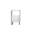 Verkleinertes Bild von Spülenschrank 'Optikomfort Linus984' anthrazit/eichefarben 50 x 87 x 58,4 cm