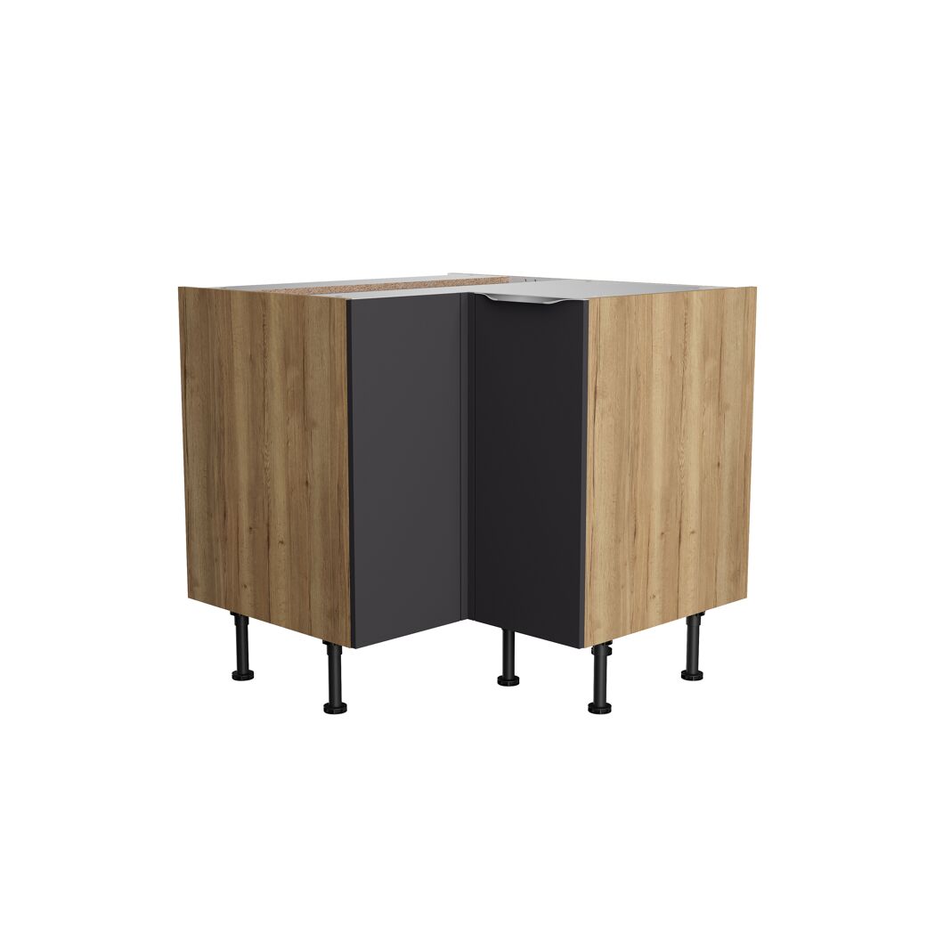 Eckschrank mit Arbeitsplatte