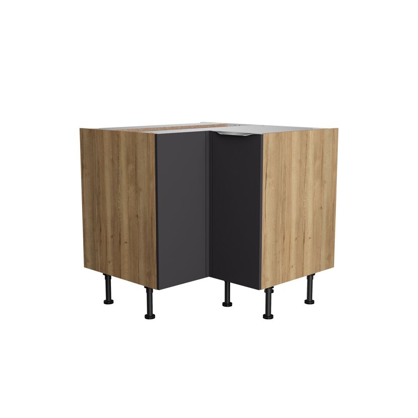 Eckschrank mit Arbeitsplatte