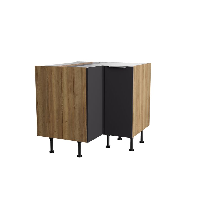 Eckschrank mit zwei Türen