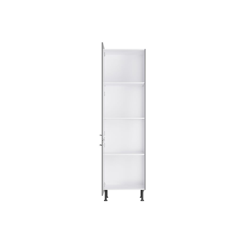 Offener Hochschrank mit Einlegeböden
