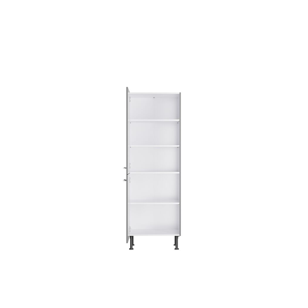 Offener Hochschrank mit Einlegeböden