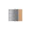 Offener Eckschrank mit Kork
