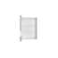Verkleinertes Bild von Oberschrank mit Segmentglastür 'Optikomfort Mats825' grau 50 x 70,4 x 34,9 cm