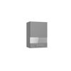 Grauer Wandschrank mit Schublade