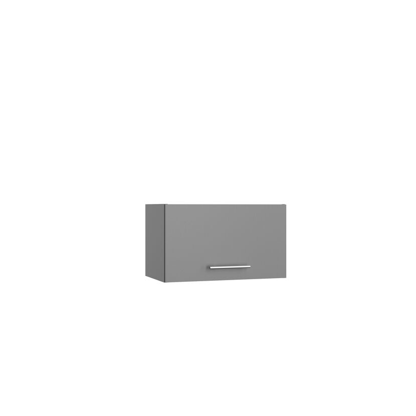 Grauer Wandschrank