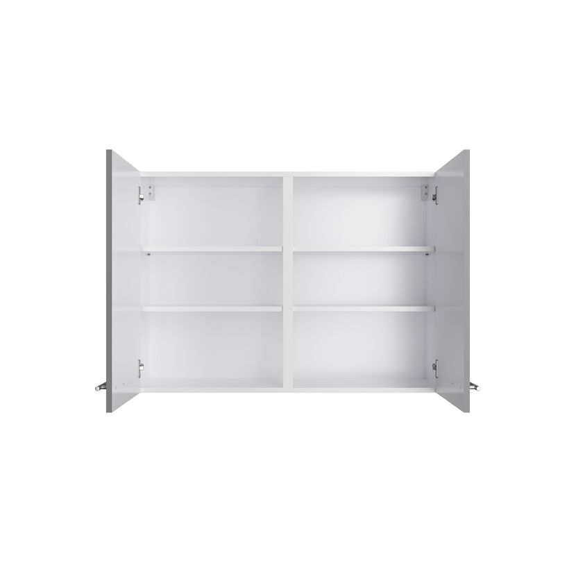 Offener Wandschrank mit Einlegeböden