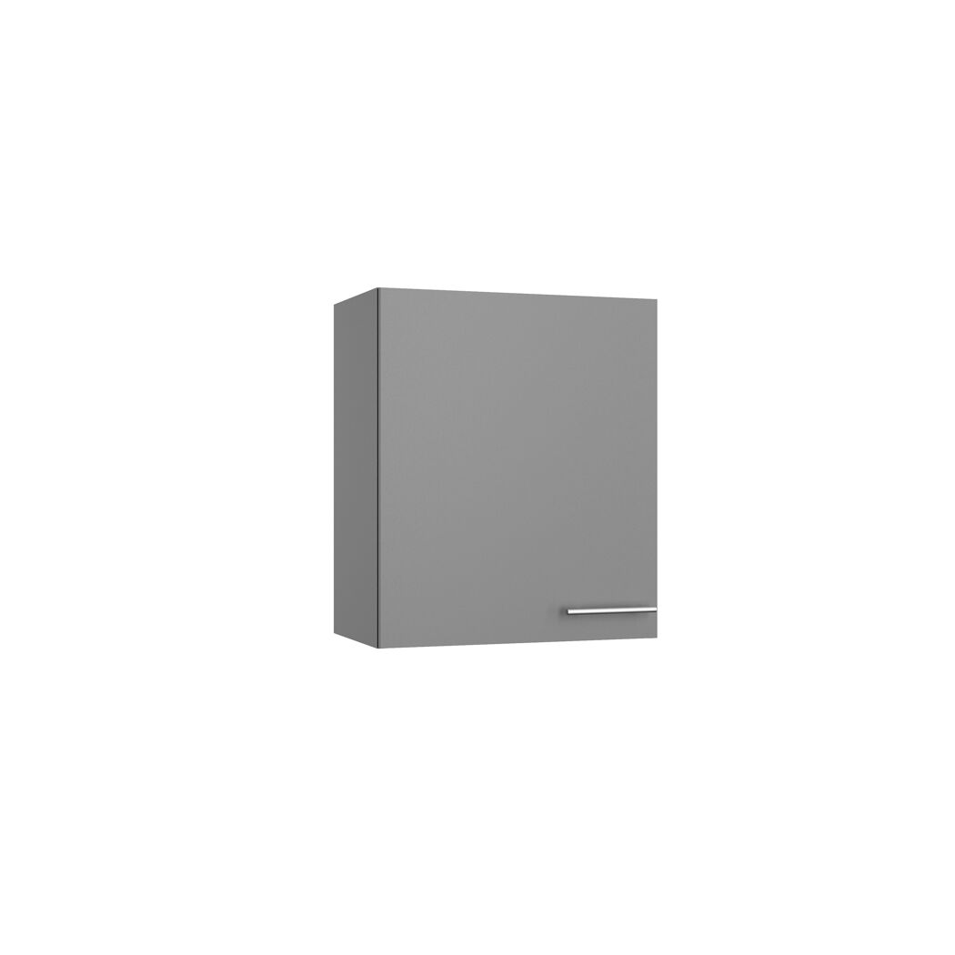 Grauer Wandschrank