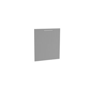 Tür für vollintegrierten Geschirrspüler 'Optikomfort Mats825' grau 59,6 x 70 x 1,6 cm