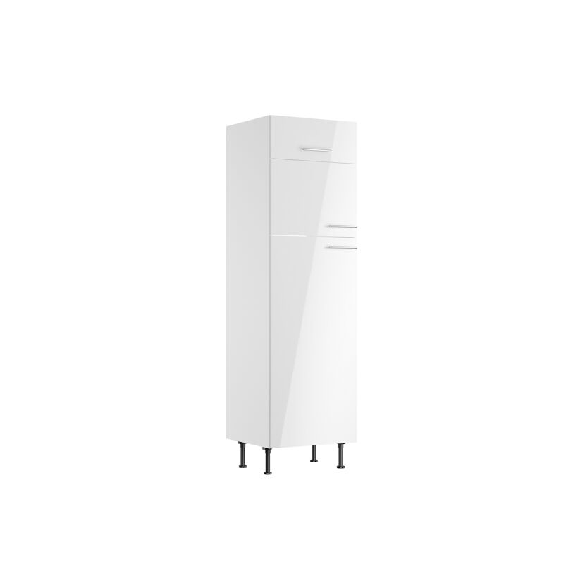 Weißer Hochschrank mit Beinen