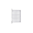 Verkleinertes Bild von Oberschrank mit Segmentglastür 'Optikomfort Rurik986' weiß 50 x 70,4 x 34,9 cm