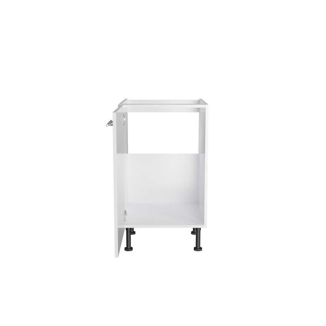 Weißer Unterschrank ohne Front