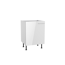 Verkleinertes Bild von Spülenschrank 'Optikomfort Rurik986' weiß 60 x 87 x 58,4 cm