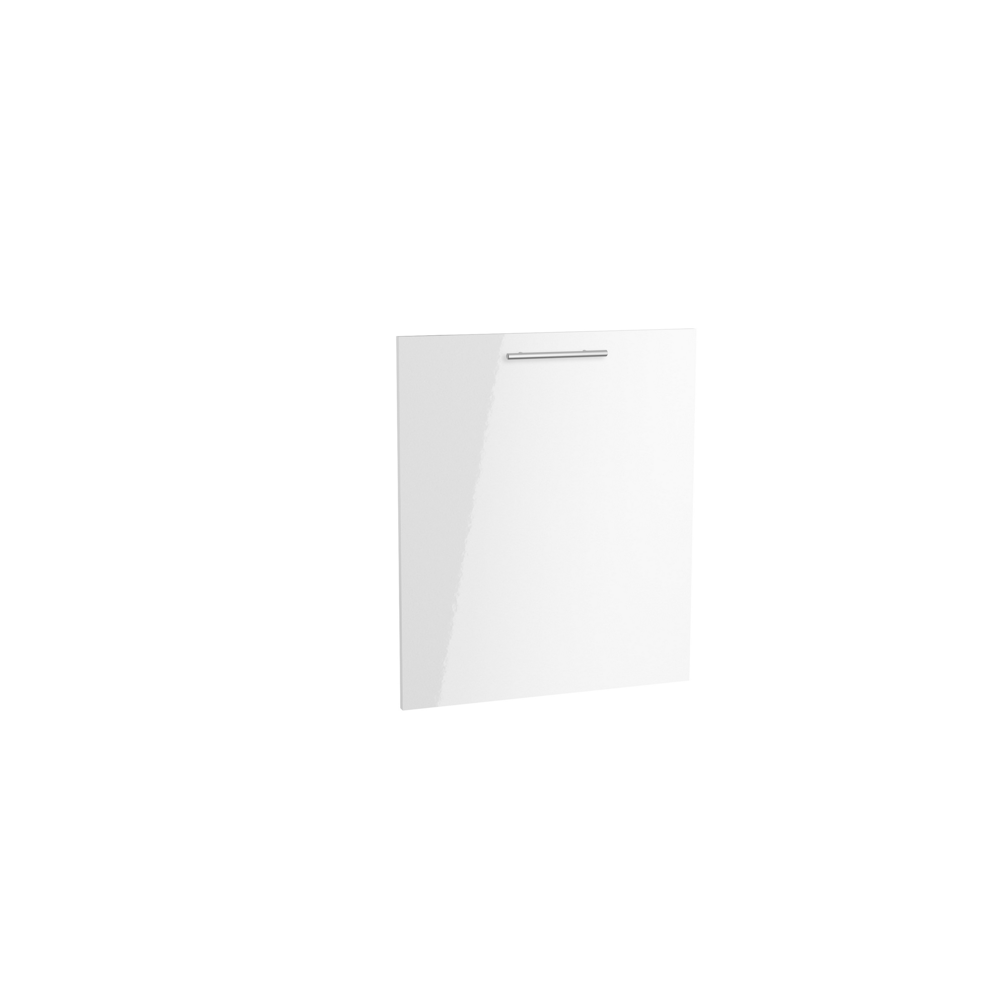 Tür für vollintegrierten Geschirrspüler 'Optikomfort Rurik986' weiß 59,6 x 70 x 1,6 cm + product picture