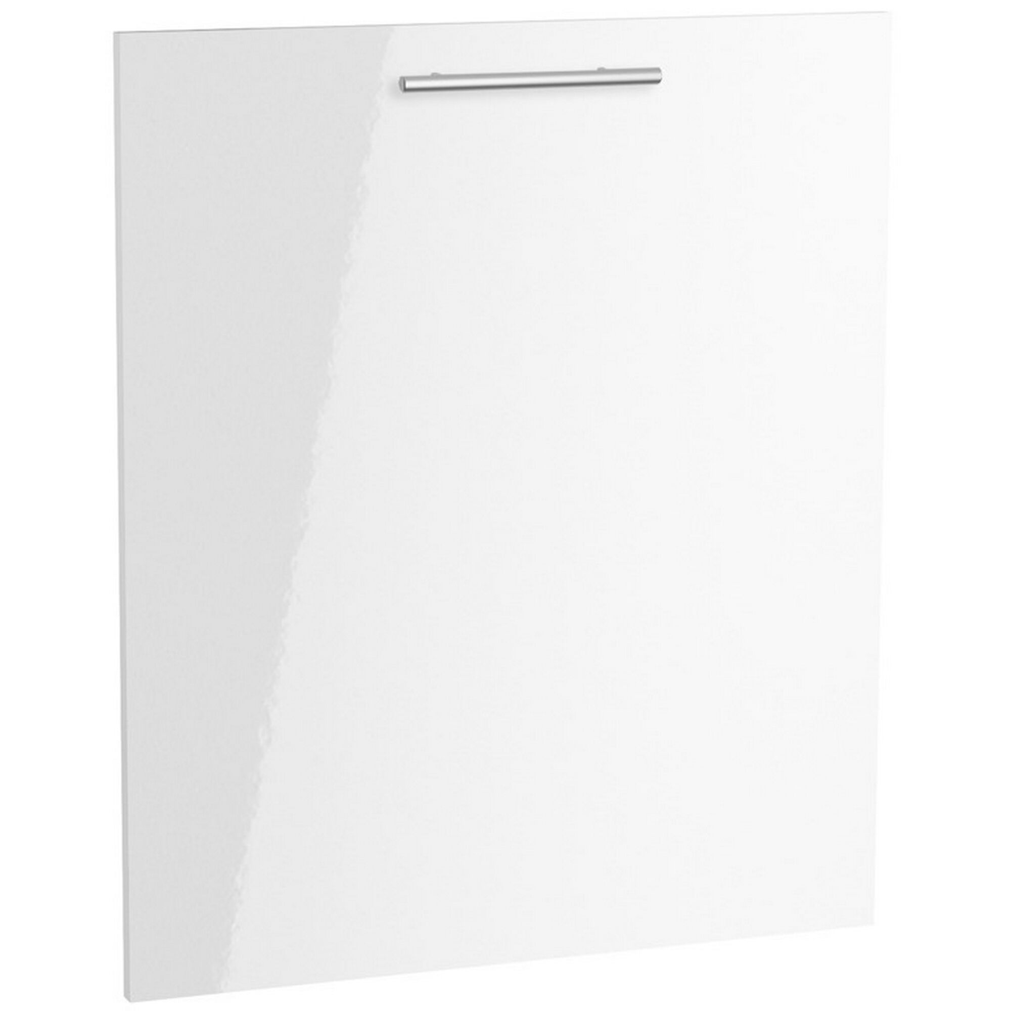 Weiße Tür mit langem Knauf