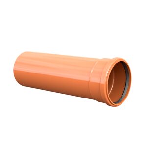 KG-Kanalrohr DN 160 mit Steckmuffe 50 cm