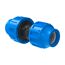 Blaues Reduzierstück für HDPE 32x25mm