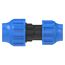 Blaues Reduzierstück für HDPE-Rohre, 25 x 20 mm