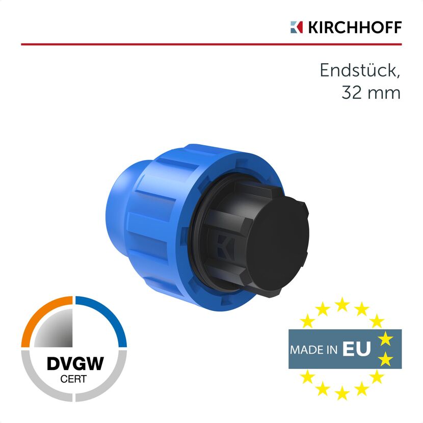 Endstück Polypropylen Ø 32 mm