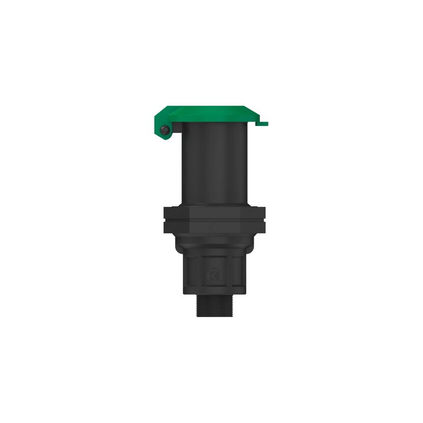 Wassersteckdose für HDPE-Rohr 1"AG