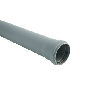 HTEM-Rohr mit Steckmuffe grau DN 90, 325 mm